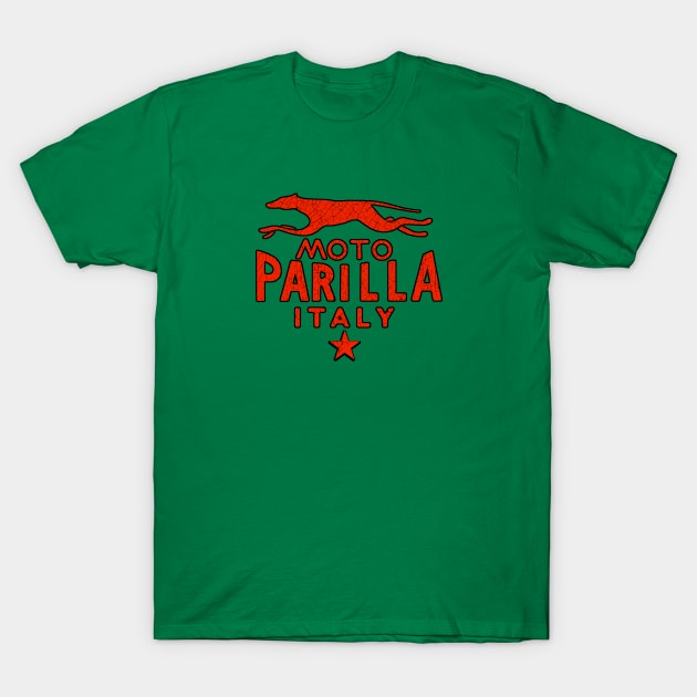 Moto Parilla Italy T-Shirt by Midcenturydave